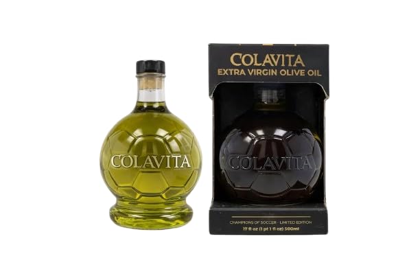 Colavita Extra Virgin Olive Oil bottle and packaging on a white background