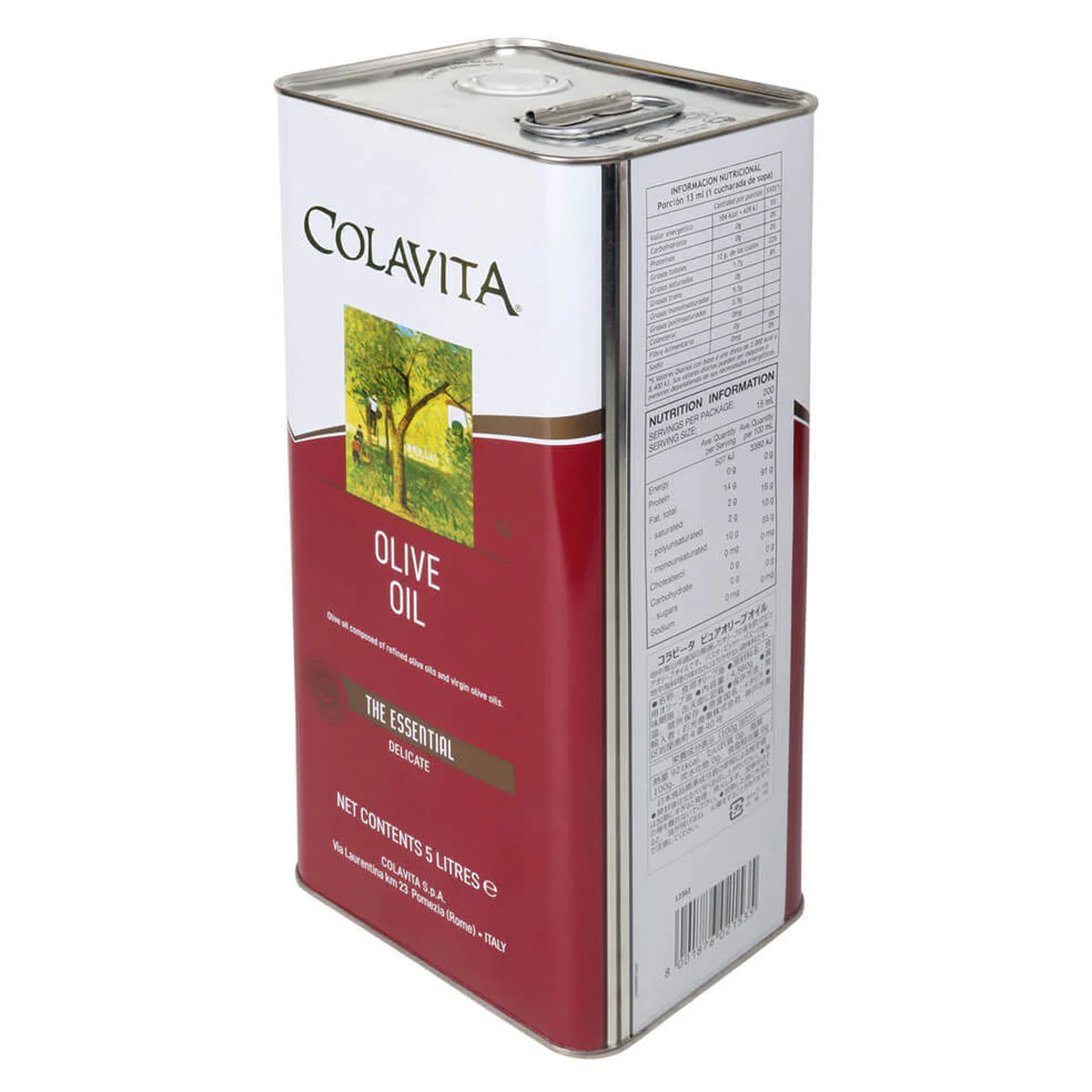 Colavita Pure Olive Oil – Your 5-Liter Choice for Purity and Versatility
