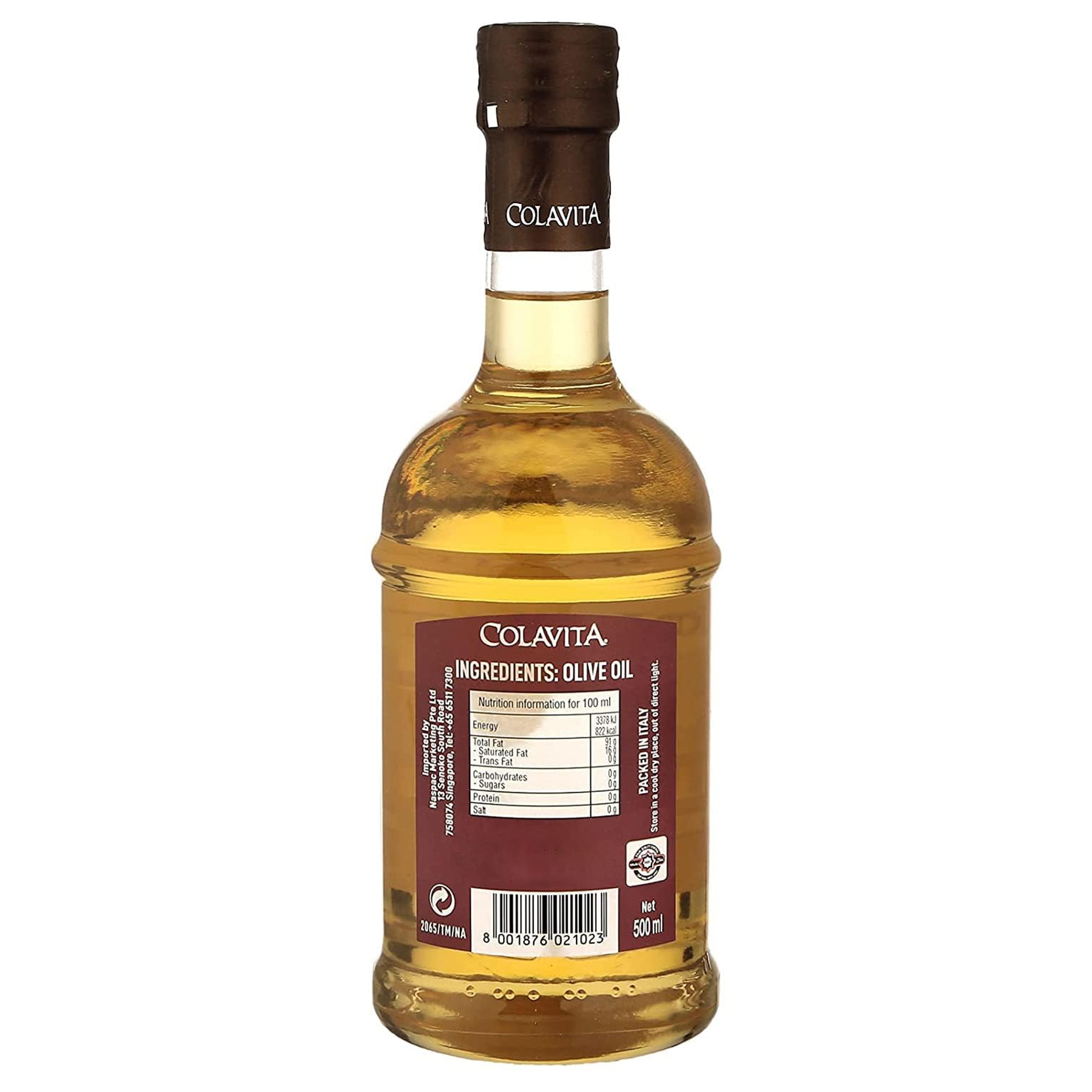 Colavita Pure Olive Oil – The Essence of Purity and Flexibility (500 ml)