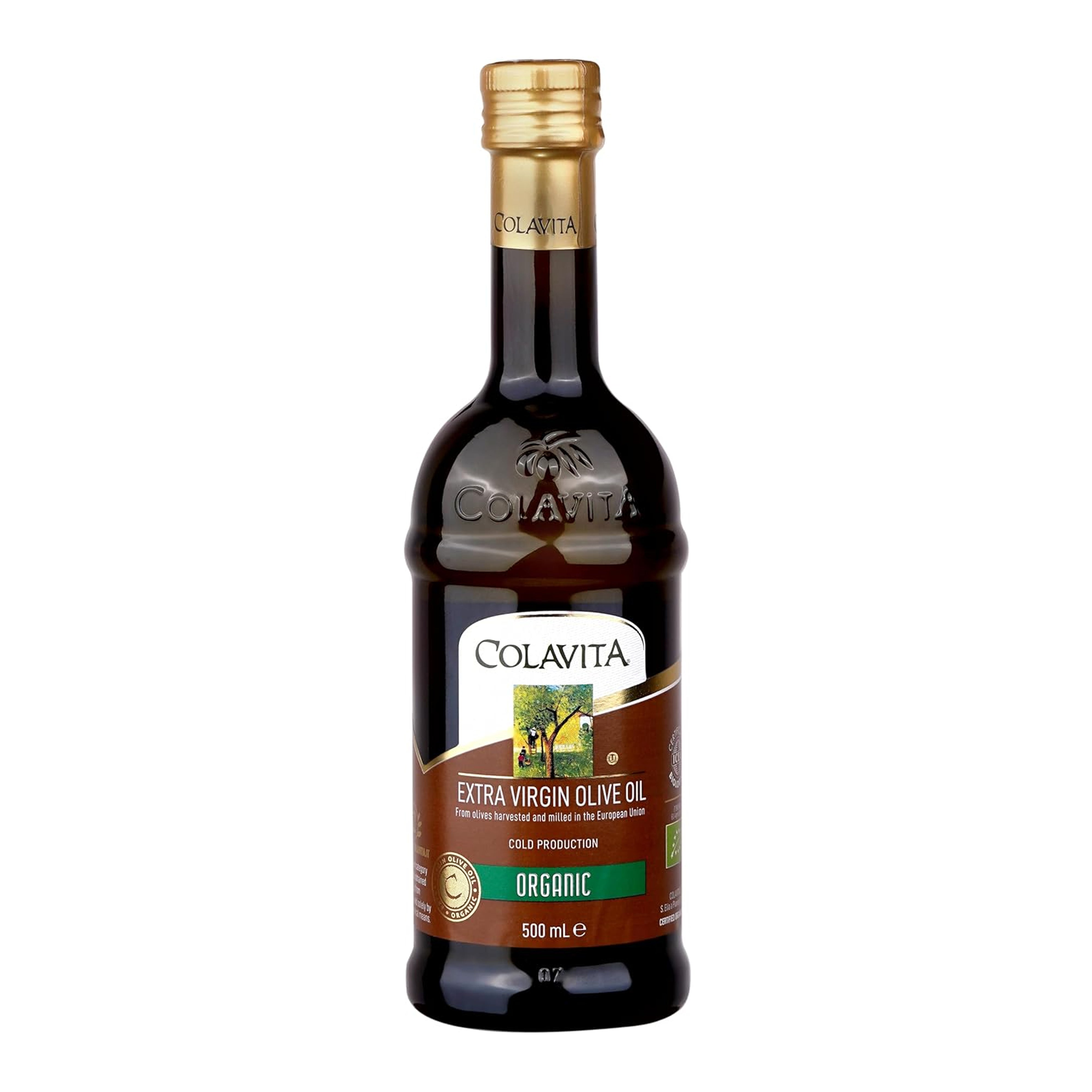 Colavita Organic Extra Virgin Olive Oil – Naturally Cultivated (500 ml)