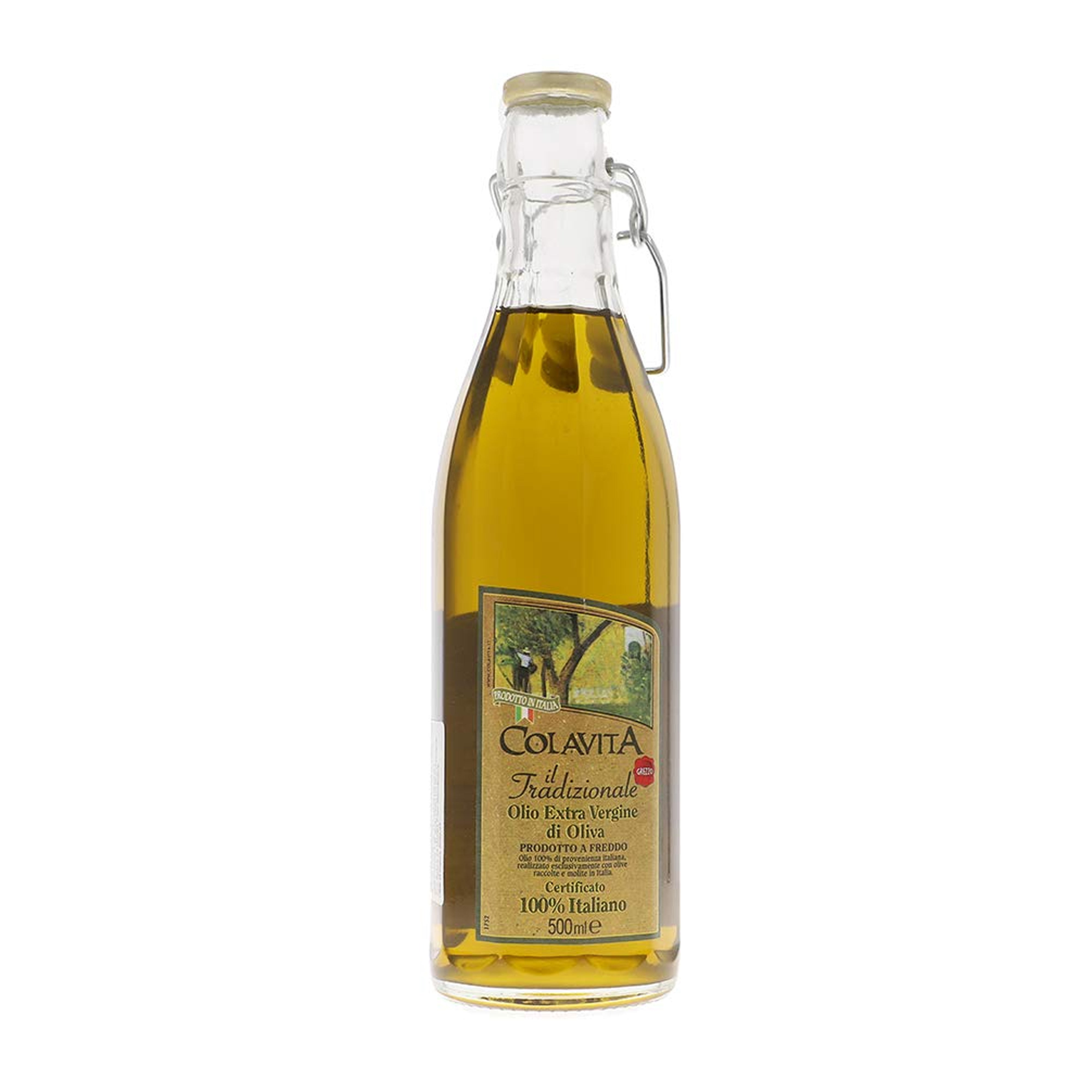 Colavita il Tradizionale Unfiltered Extra Virgin Olive Oil – Pure Italian Craftsmanship (500 ml)