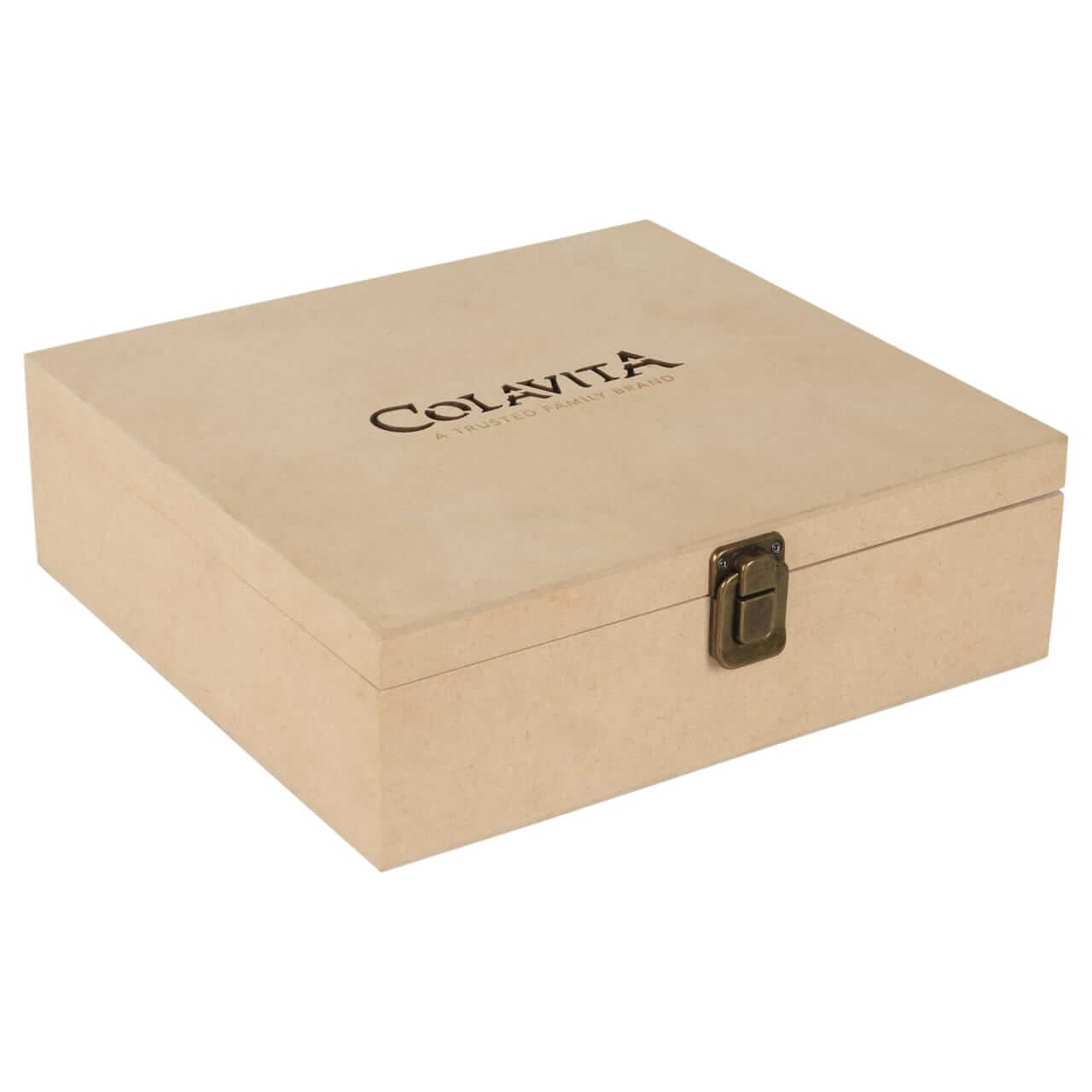 Colavita Premium Extra Virgin Olive Oil Gift Set – Italian Classic EVOO, Tartufolio & Garlicolio | Wooden Box | 3 x 250ml Bottles