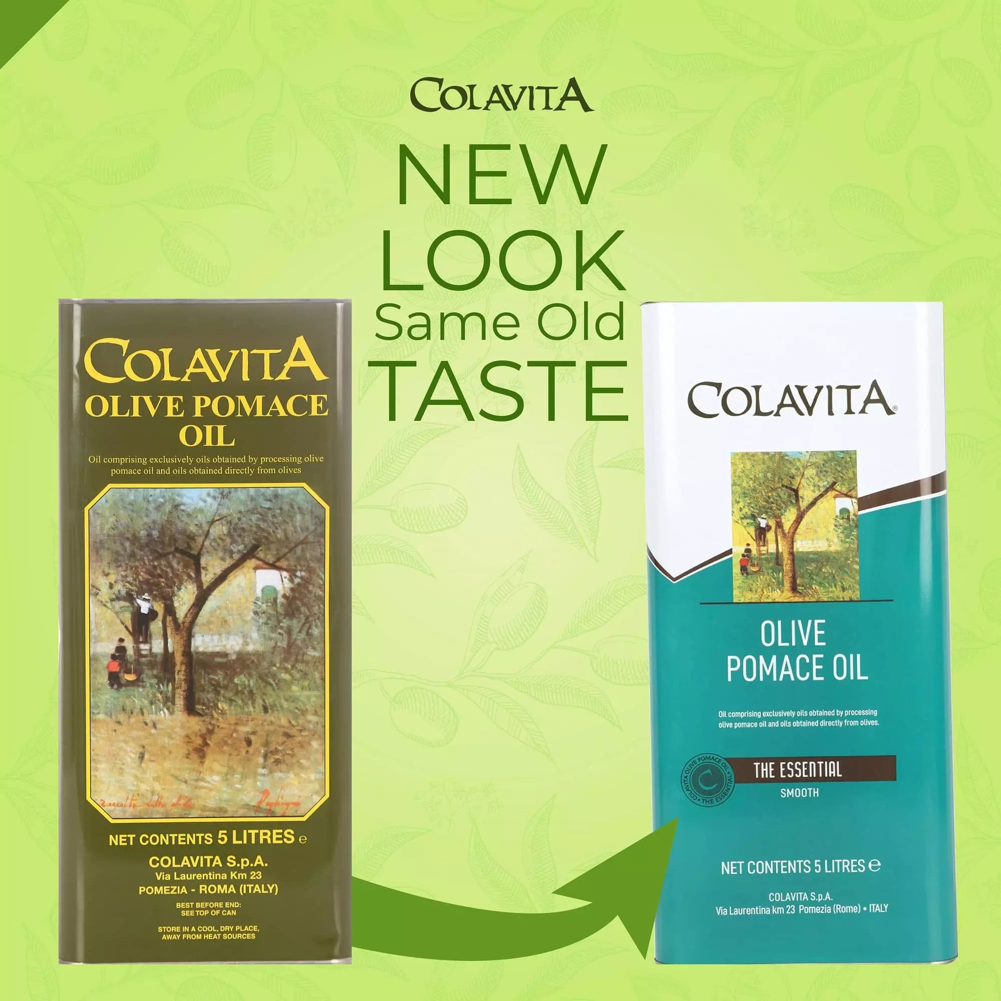 Colavita Olive Pomace Oil – Versatile, Neutral and Always Reliable (5L)