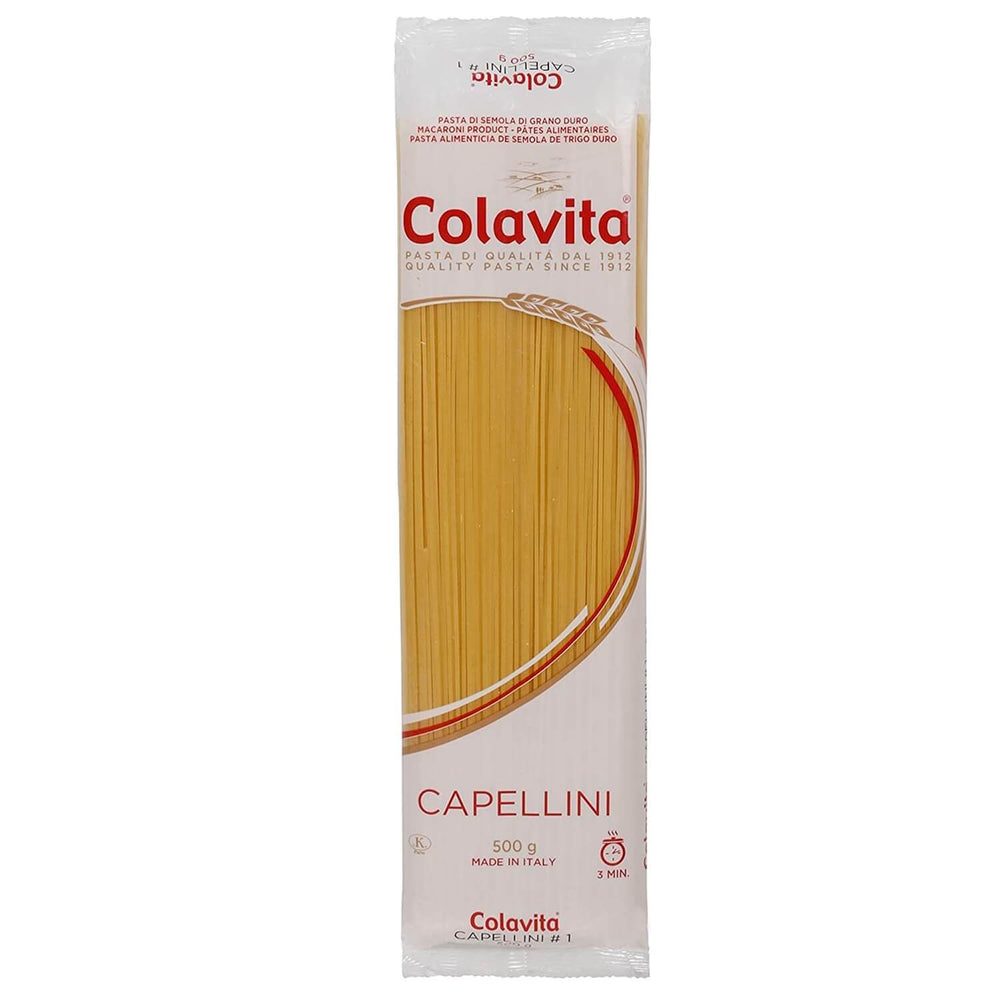 Colavita Capellini Pasta 500g (Durum Wheat)