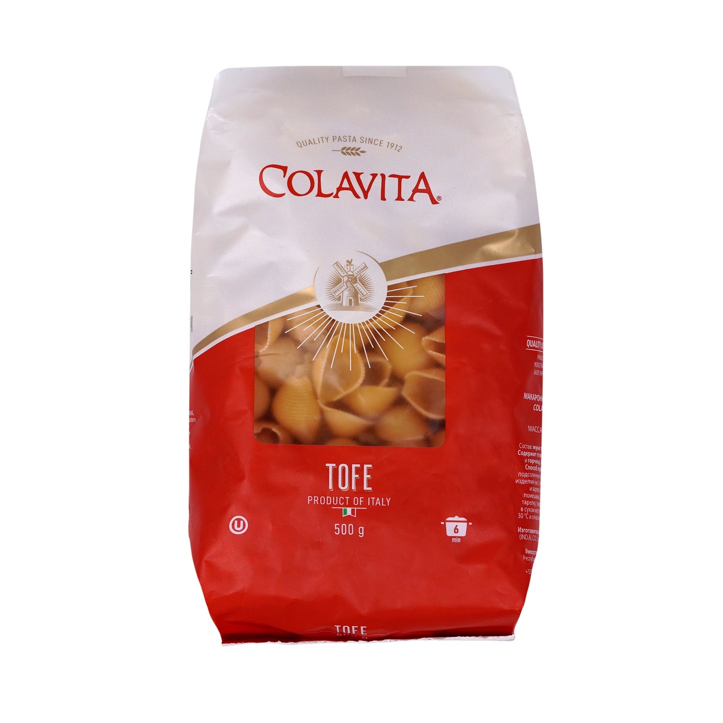 
                  
                    Colavita Tofe Italian Pasta 500g
                  
                
