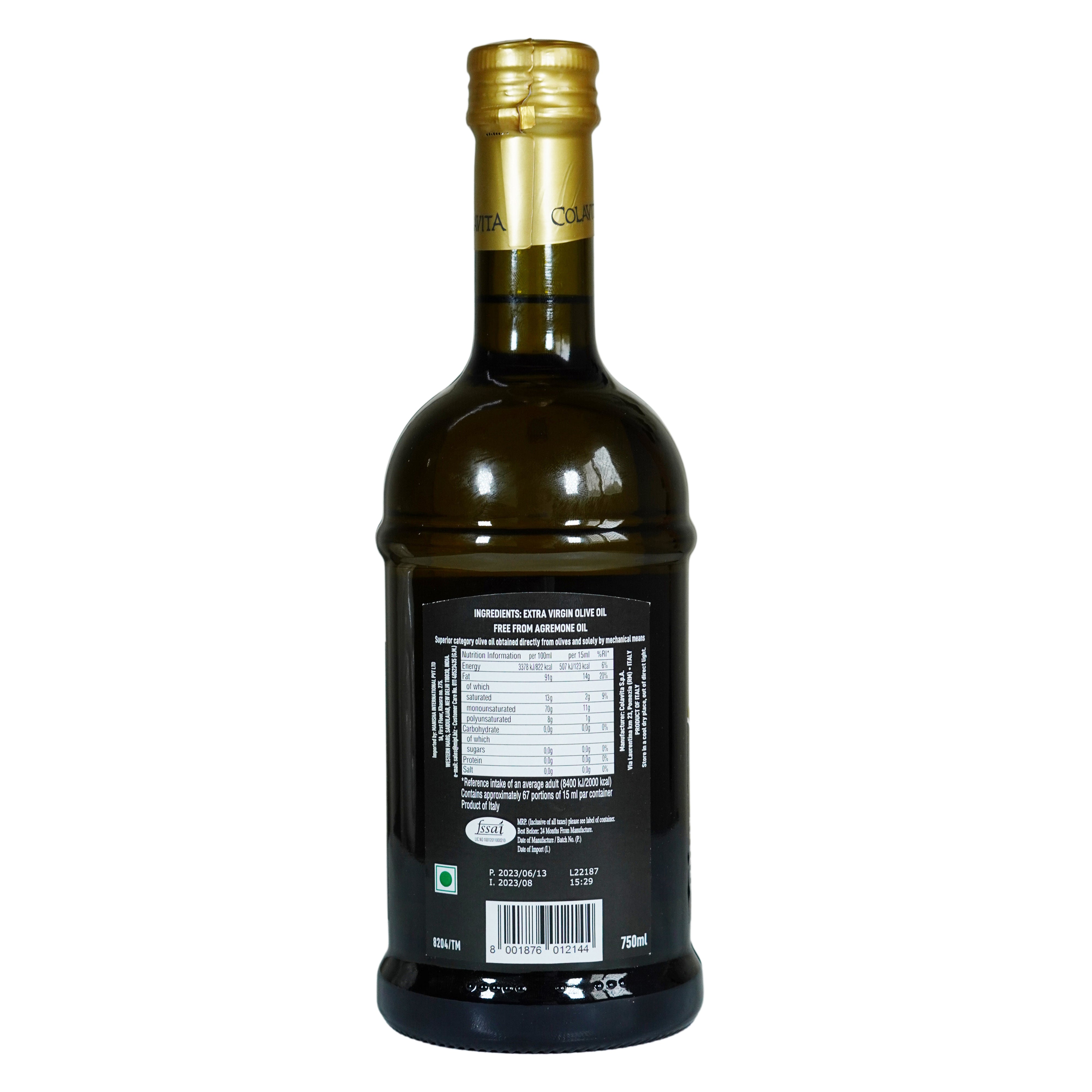 Colavita Extra Virgin Olive Oil – Premium Italian Excellence (700 ml)