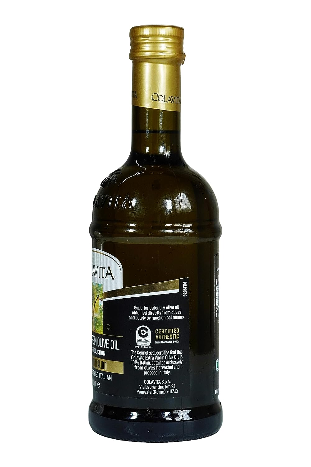 
                  
                    Colavita Italian Extra Virgin Olive Oil, 750ml Cold Pressed Oil from Italian grown Olives |for Cooking, Dips and Marinades | Timeless Bottle
                  
                