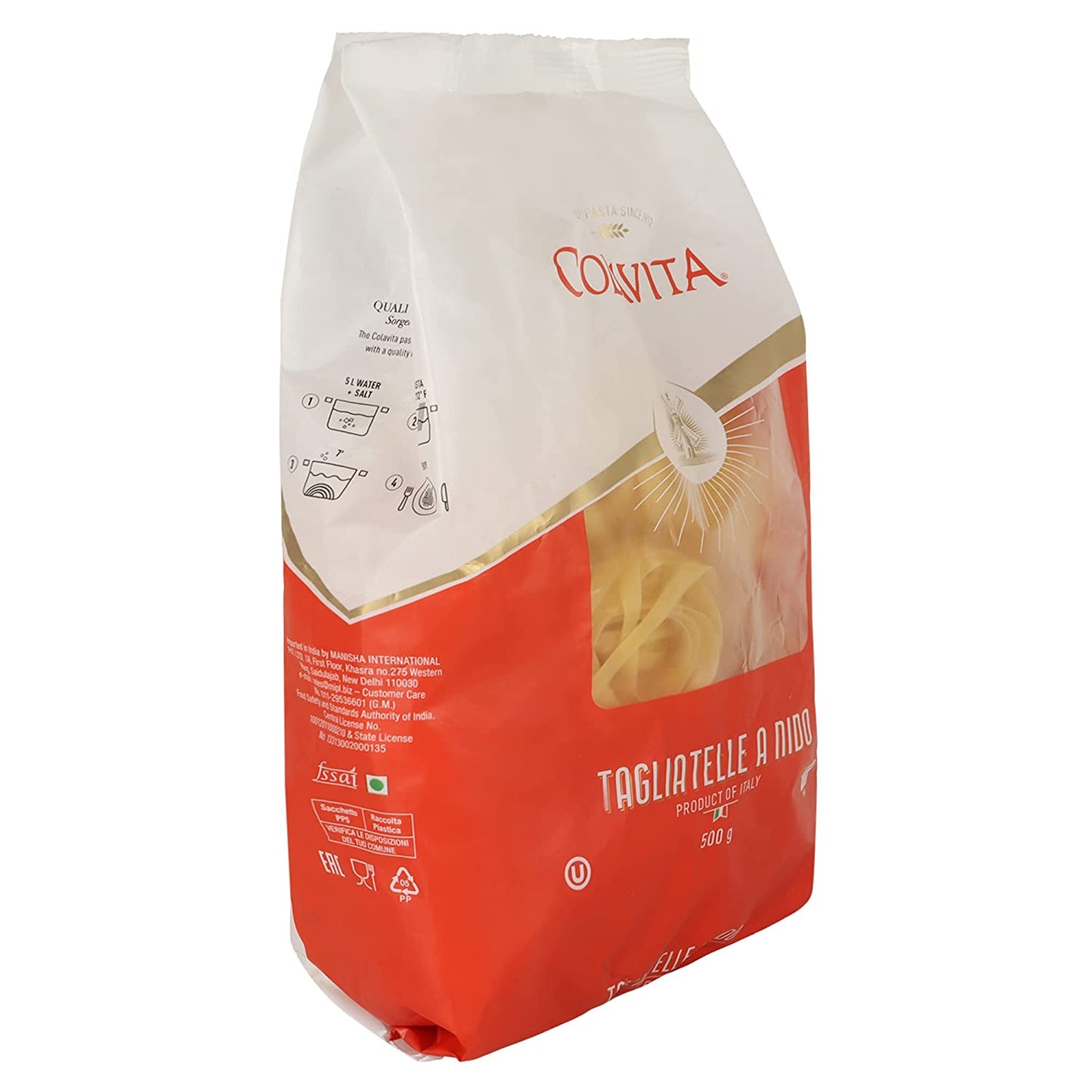 
                  
                    Colavita Tagliatelle Pasta 500g (Durum Wheat Pasta)-Special Shape
                  
                