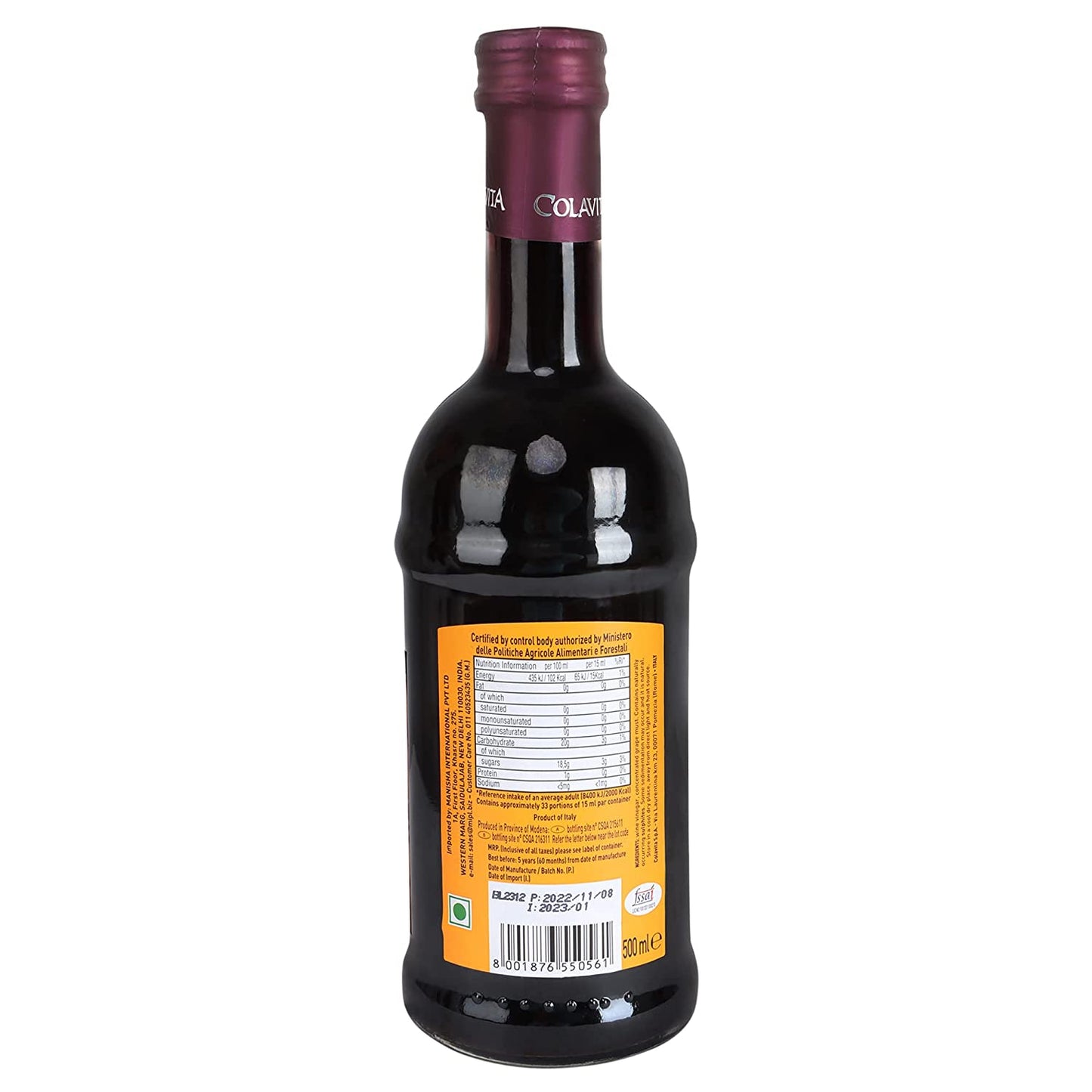 
                  
                    Colavita Balsamic Vinegar of Modena 500 ML
                  
                
