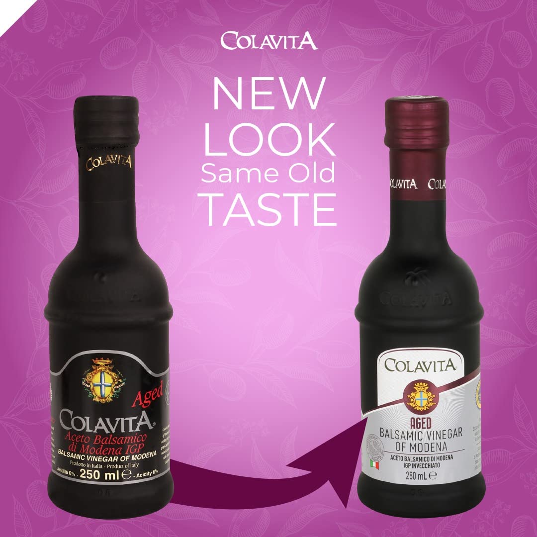 Colavita Aged Balsamic Vinegar of Modena – A Gourmet Masterpiece (250 ml)