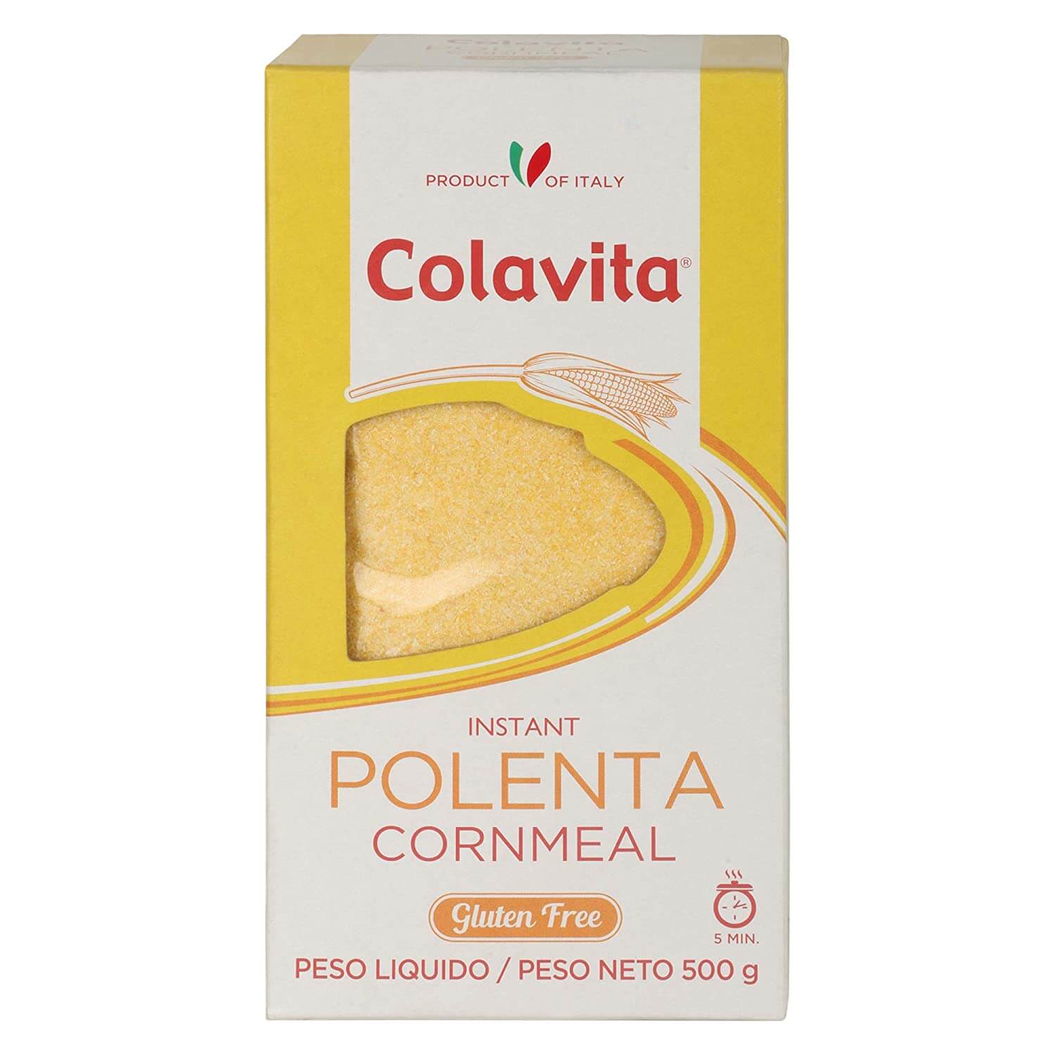 Colavita Polenta Instant Gluten Free Cornmeal 500G