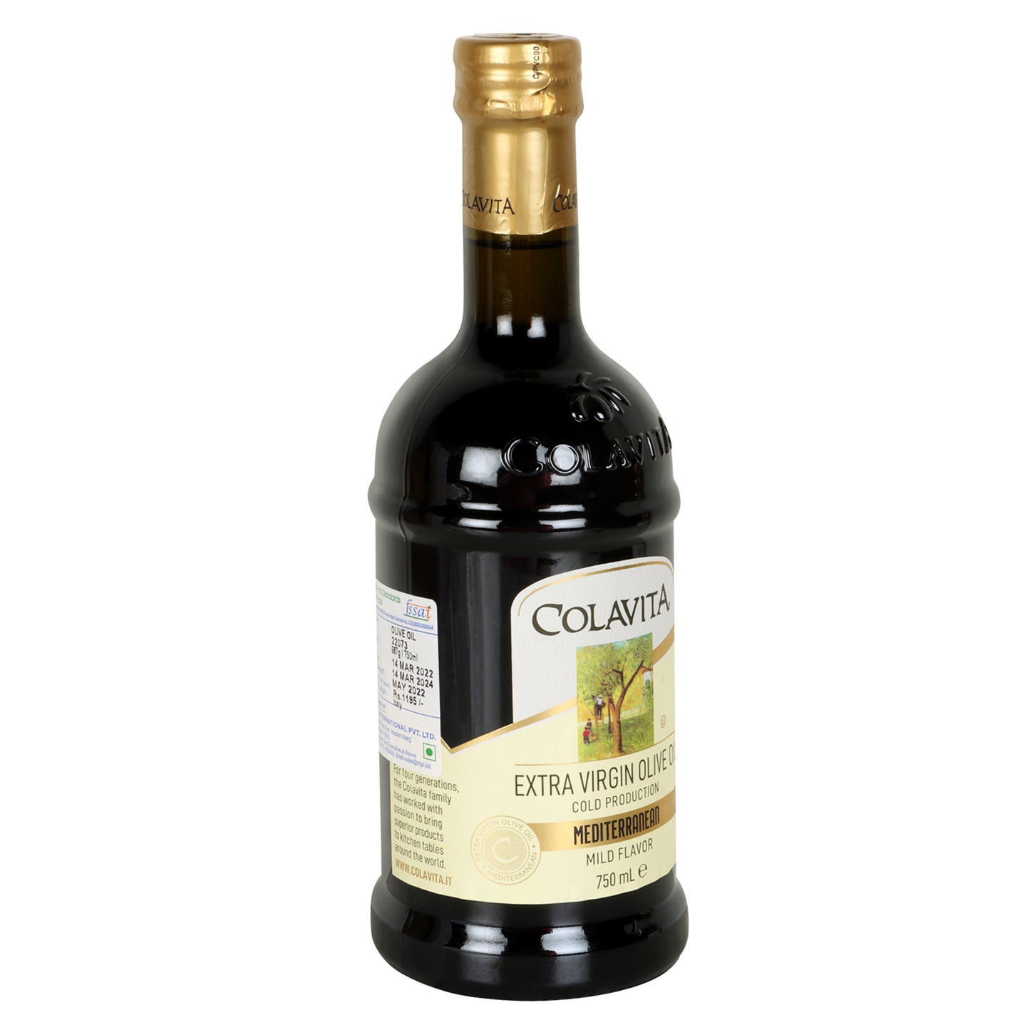 
                  
                    Colavita Mediterranean Extra Virgin Olive Oil Premium Selection Bottle, 750 ml
                  
                
