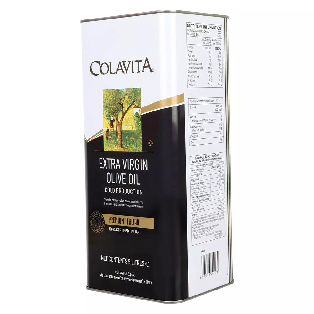 Colavita Certified Italian Extra Virgin Olive Oil 5 Litre