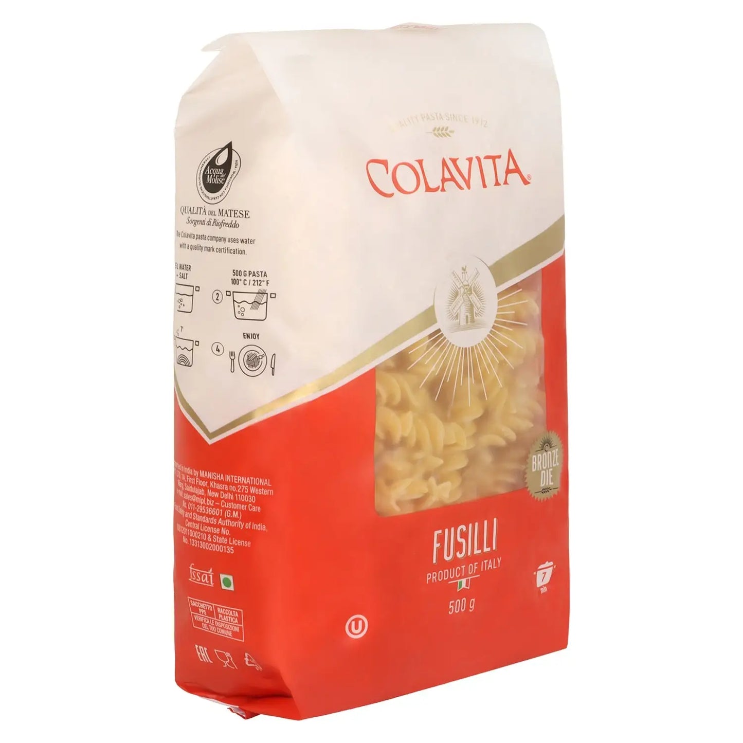 
                  
                    Colavita Fusilli Pasta 500g (Durum Wheat Pasta)
                  
                