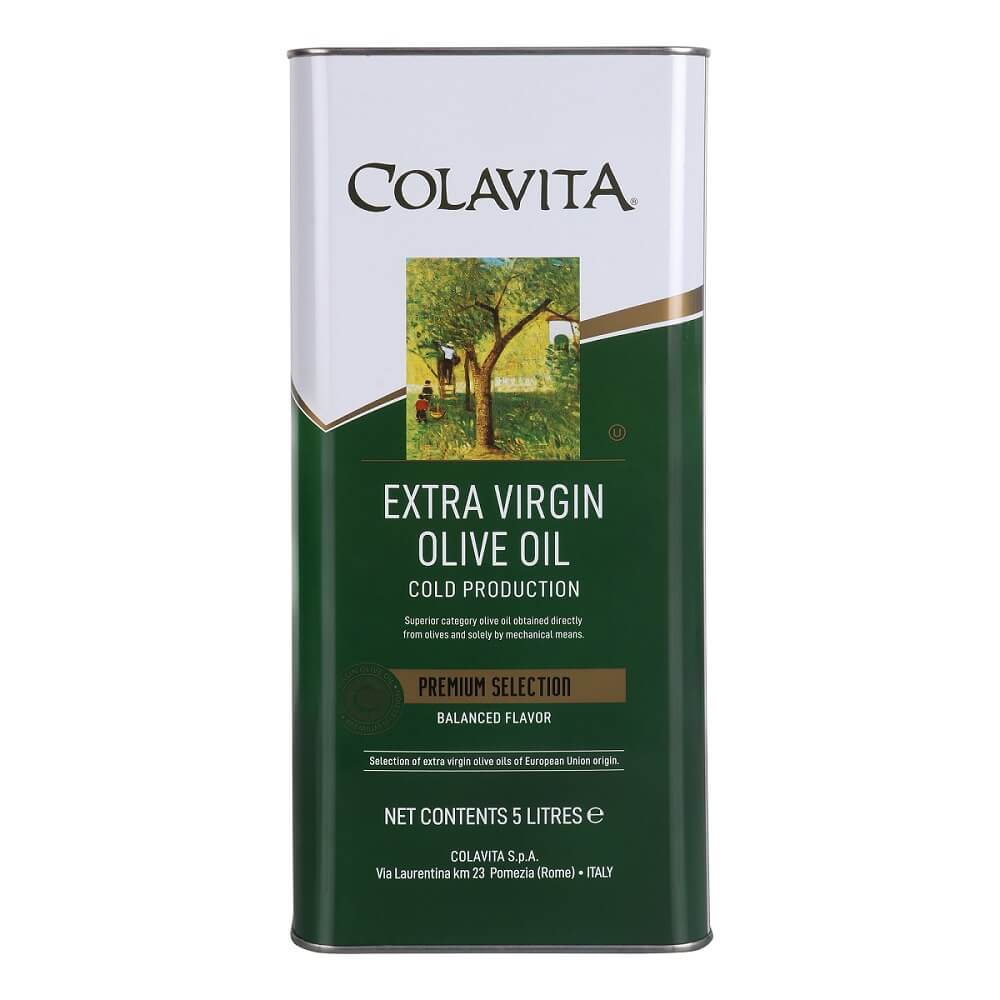 Colavita Extra Virgin Olive Oil (Cold Production) 5 Litre- Premium Selection - New